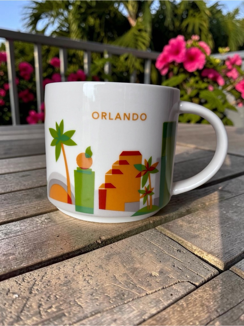 Starbucks You Are Here Orlando Mug 2013 Coffee Cup 14 oz YAH Collection